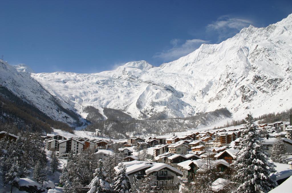 Hotel Garni Domino Saas Fee Eksteriør billede