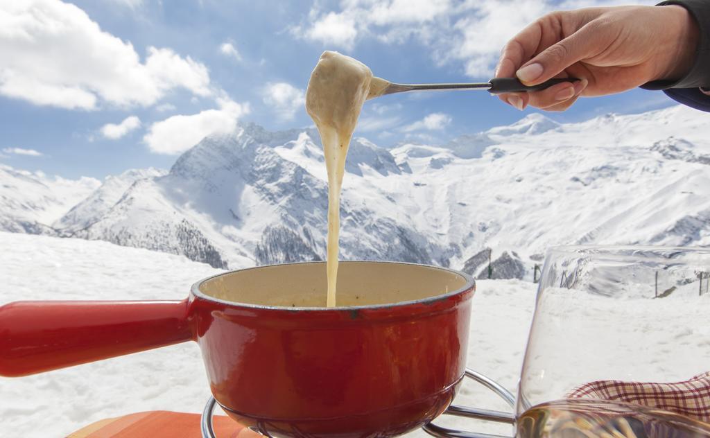 Hotel Garni Domino Saas Fee Eksteriør billede