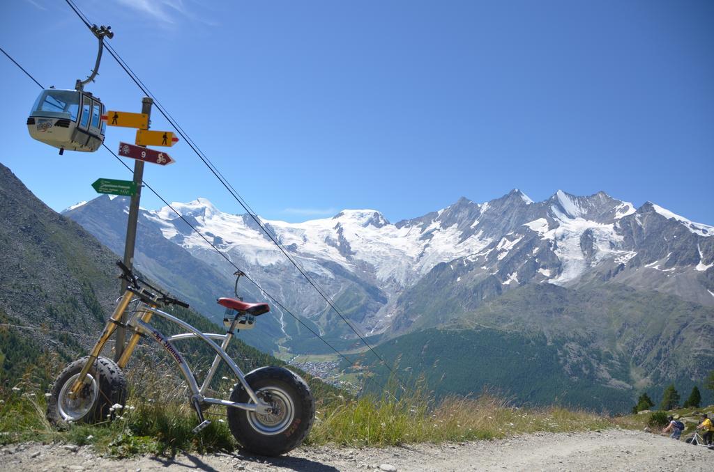 Hotel Garni Domino Saas Fee Eksteriør billede